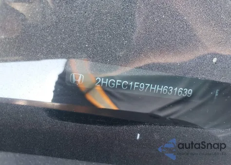 2017 Honda Civic Touring from USA, damaged, VIN 2HGFC1F97HH631639